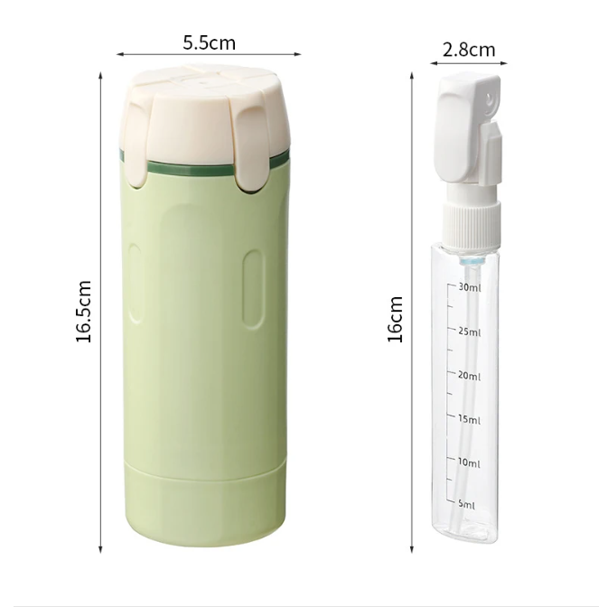 4-in-1 Travel Dispenser Bottle