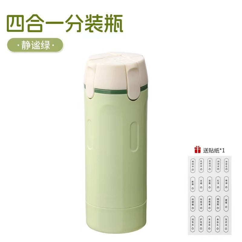 4-in-1 Travel Dispenser Bottle