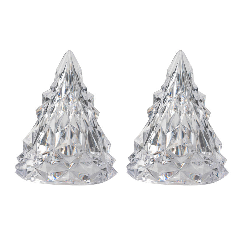 Crystal Christmas Tree Night Light