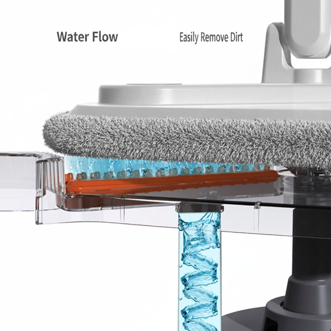 Square Spin Mop Bucket Set
