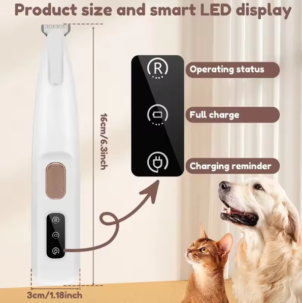 Waterproof Pet Hair Trimmer